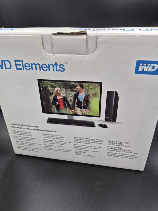 WD Elements Desktop 4TB — внешний жесткий диск