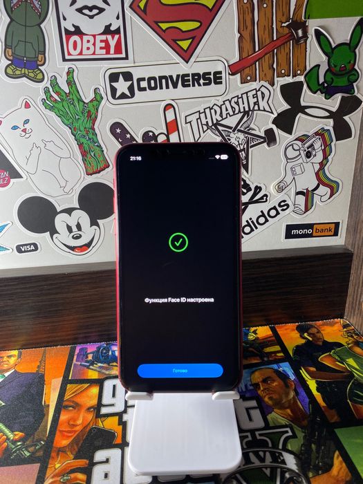 iPhone 11 АКБ 92% Red красный айфон