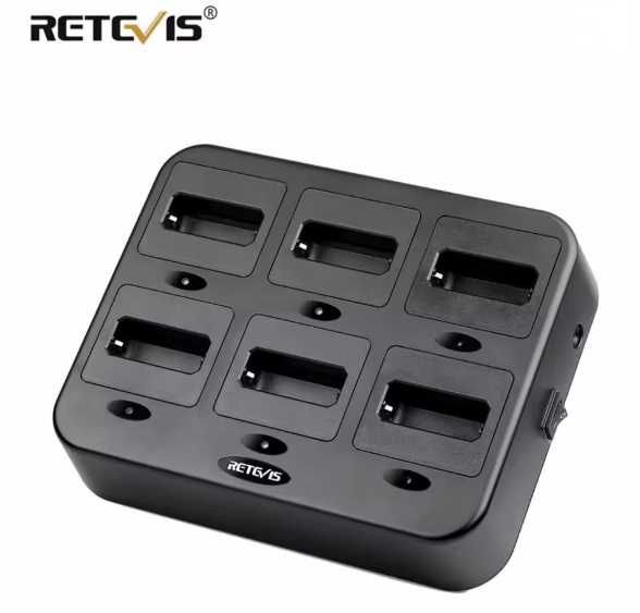 Зарядна станція Retevis RTC22 (C9059C) до радіостанцій  RT22 / 6 порт