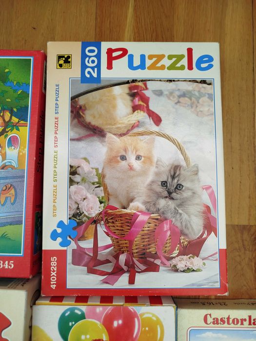 Пазлы 6 шт., + бонус