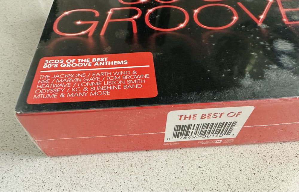 Pack 3 CDs The Best Of 80’s Groove SELADO