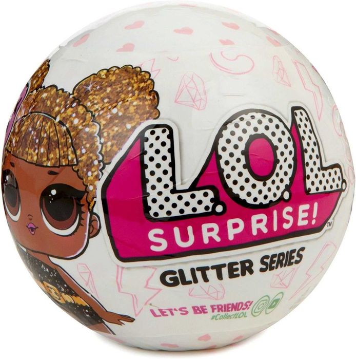 Оригінал Лялька Лол Гліттерна MGA LOL Surprise Glitter Series Блискучі 551577