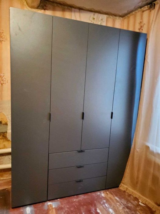 Шафа для одягу Doros Гелар 4 (Графіт)