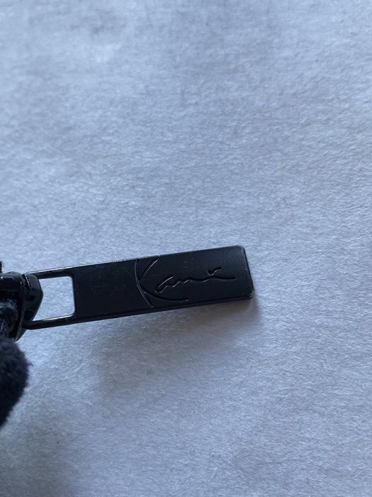 Karl Kani Velour Zip Big Logo зипка велюровая зип кофта карл кани