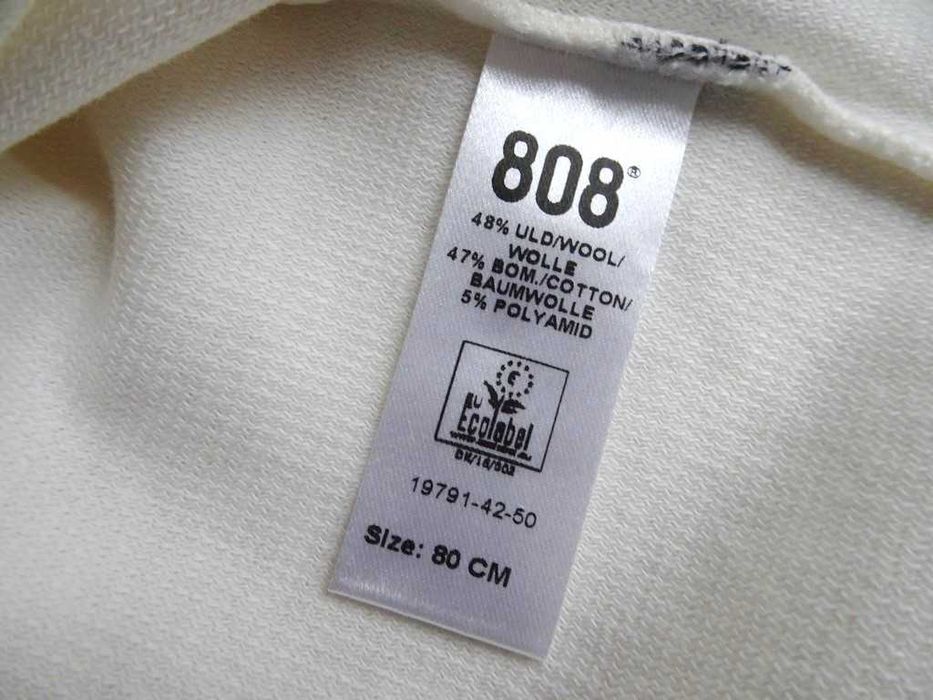 Eight 0 Eight komplet merino wool r. 80 cm  super stan