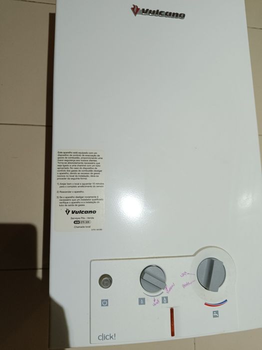 Esquentador Atmosférico Vulcano