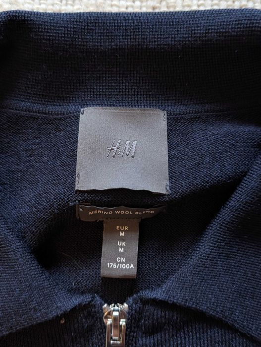 Sweter, blezer wełniany męski H&M