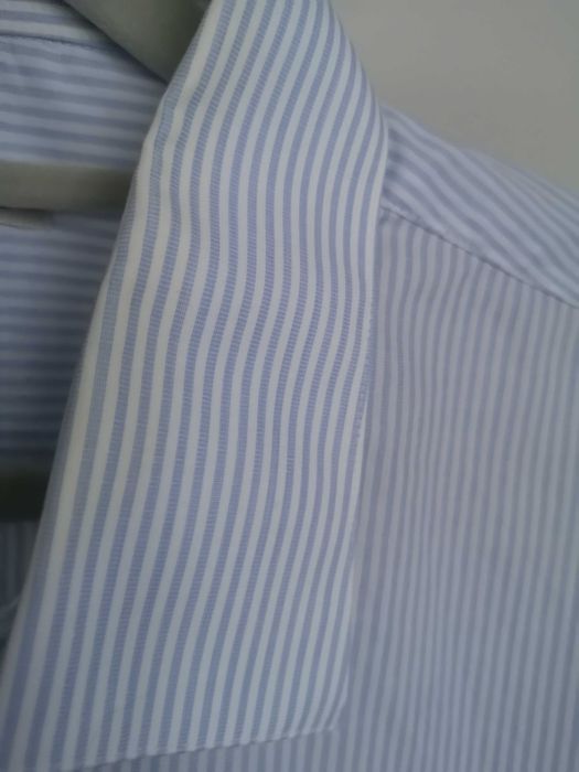 Daniels Slimfit koszula z krótkim rękawem w paski r. 43
