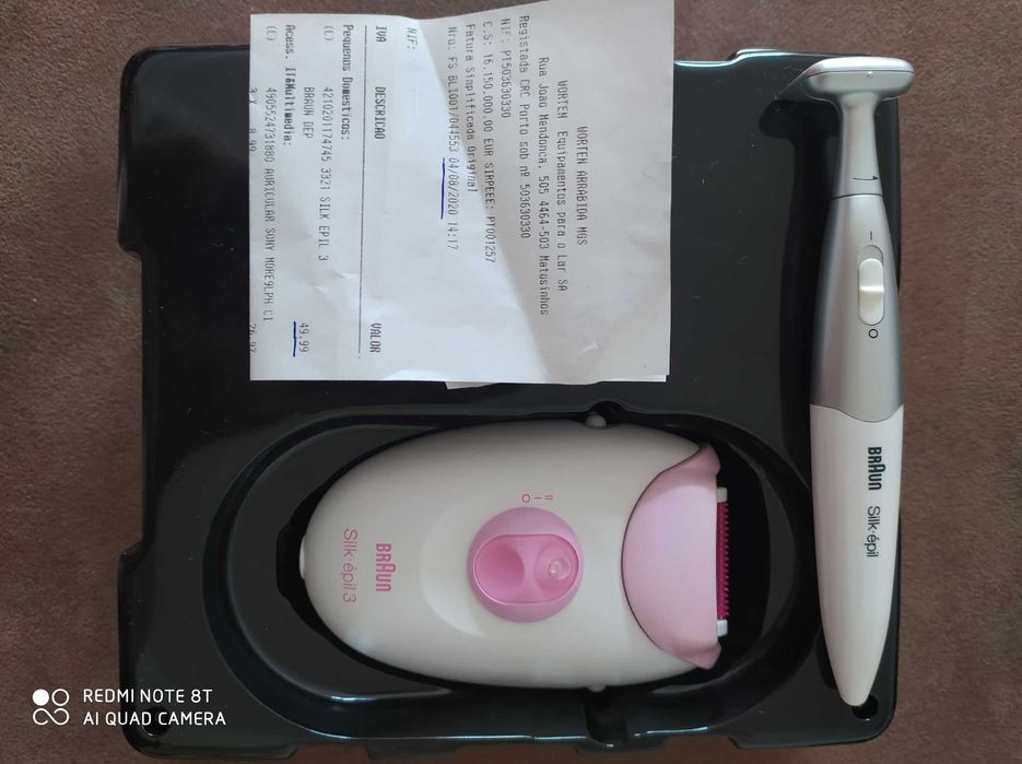 Depiladora Braun com garantia