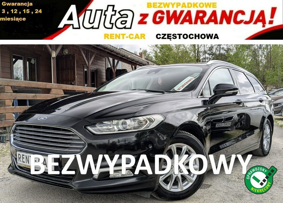 Ford Mondeo 120PS*OPŁACONY*Bezwypadkowy*113.000km Kamera Serwis*VIP GWARANCJA24M