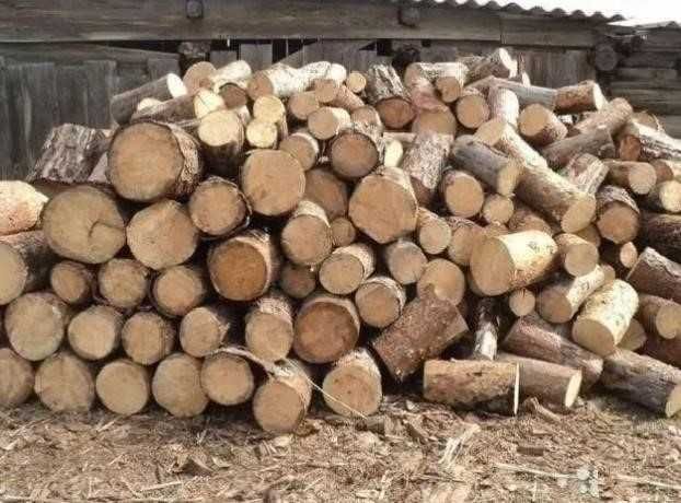 Дрова акація дуб ясен, твердої породи, колоті метрові чурки в ящиках 8,8 куб