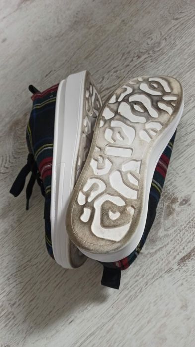 Sneakersy Svea- charlie blue check