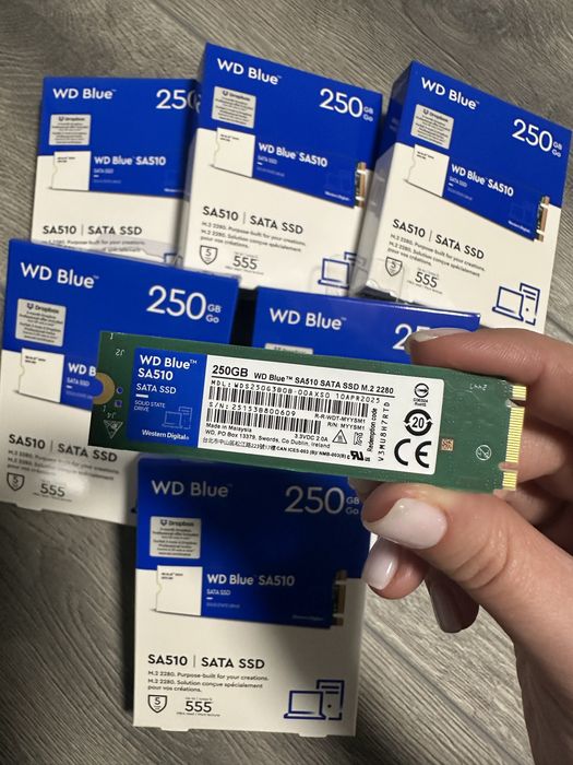 SSD накопичувач WD Blue SA510 M.2 250 GB