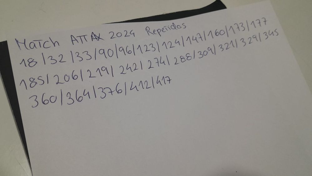 Cromos Match Attax 23/24