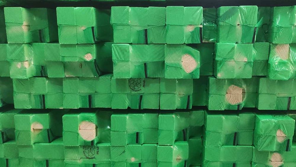 Barrotes Casquinha Branca Aparelhado 3600x39x39 Top!