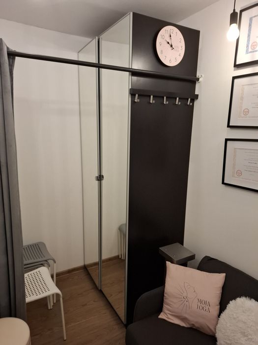 Szafa Ikea Pax 237 czarnobrązowa