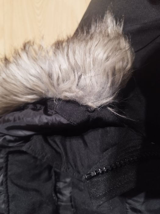 Zimowa kurtka parka młodzieżowa S/158/164