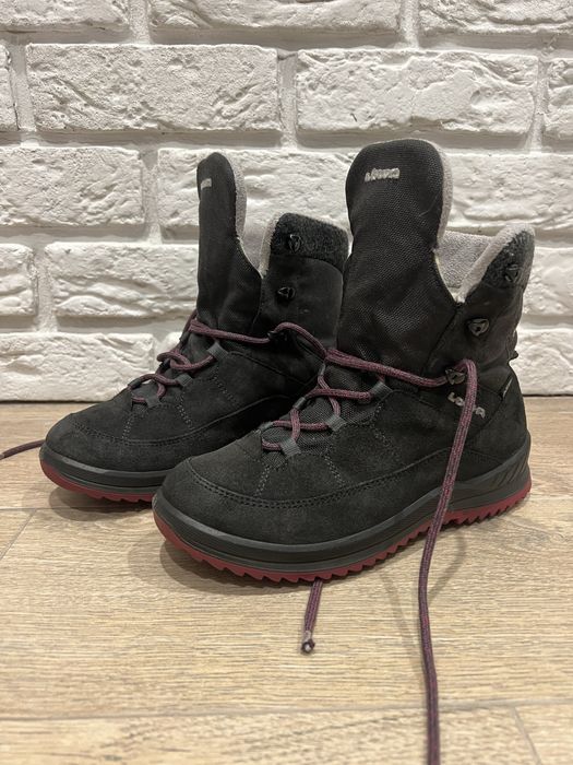Lowa 36р.трекінгові зимові черевики, мембрана gortex, натуральна шкіра