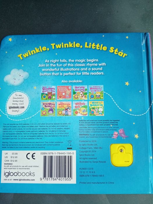 Livro Twinkle, twinkle, Little Star