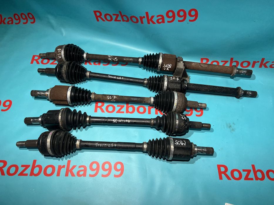 Полуось привод Renault Scenic 3 шрус Сценик 1.5dci 1.6b