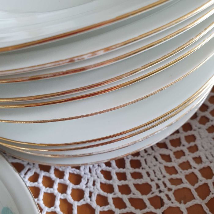 Serwis obiadowy Chodzież sygnowany PRL