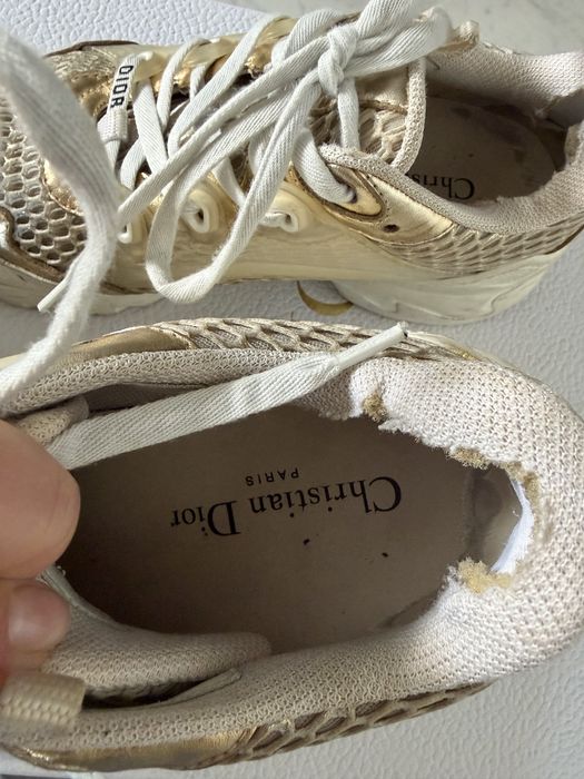 Adidasy DIOR D-Connect złote 36 damskie unisex