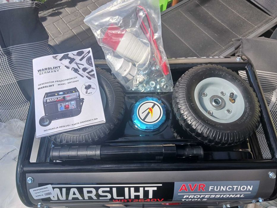Agregat prądotwórczy WARSLIHT WRT2640V
