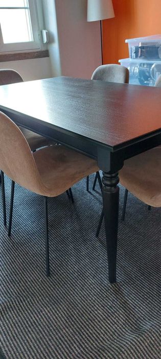 Mesa de refeição extensível