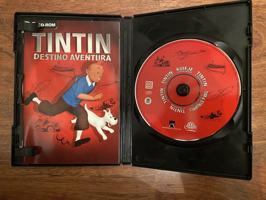 TINTIN Destino Adventura PC CD-ROM