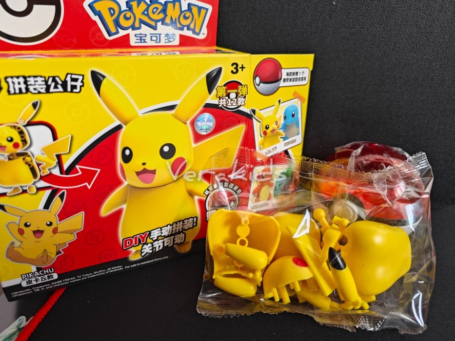 Розпродаж! Конструктор Покемон Пікачу покебол Pikachu Pokémon pokebol