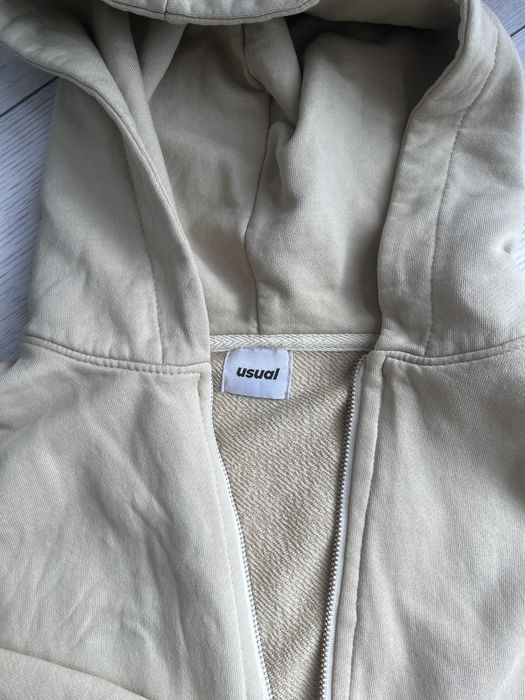 Бежеве Худі usual, без утеплення, розмір М