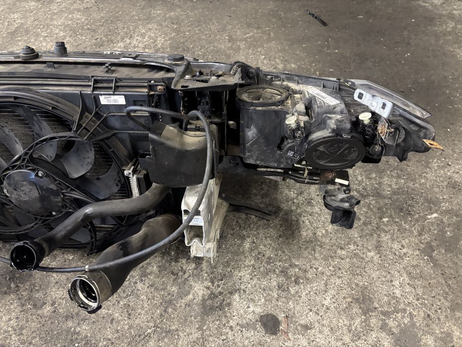 BMW F30 F31 Pas przedni wzmocnienie czołowe chodnica wentylator komple