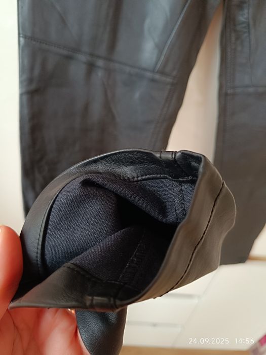 Spodnie damskie skórkowe r 36 S