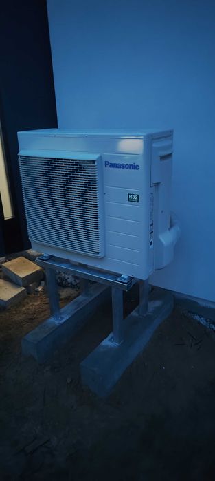 Pompa ciepła z montażem.  Panasonic Kaisai mitsubishi
