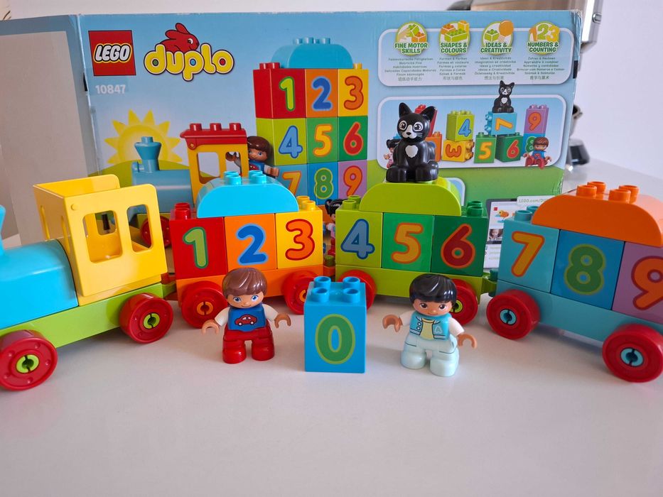 Legos duplo comboio números