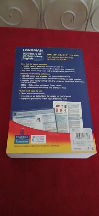 Dicionário de Inglês Longman, com cd