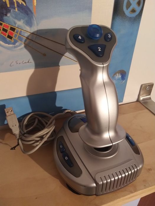 Kontroler gemingowy stymulator lotów na USB