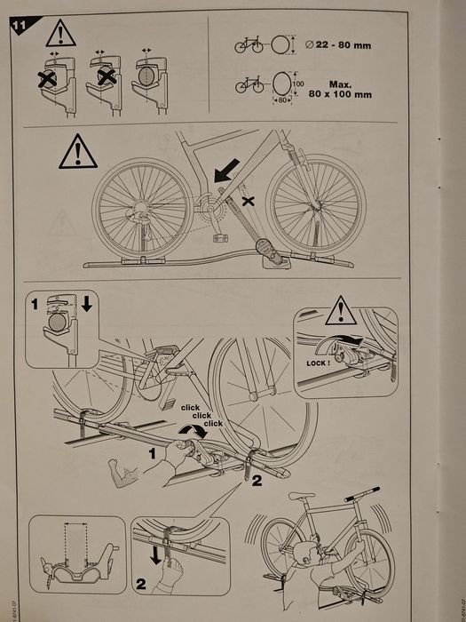 Thule ProRide 591 bagażnik dachowy na rower