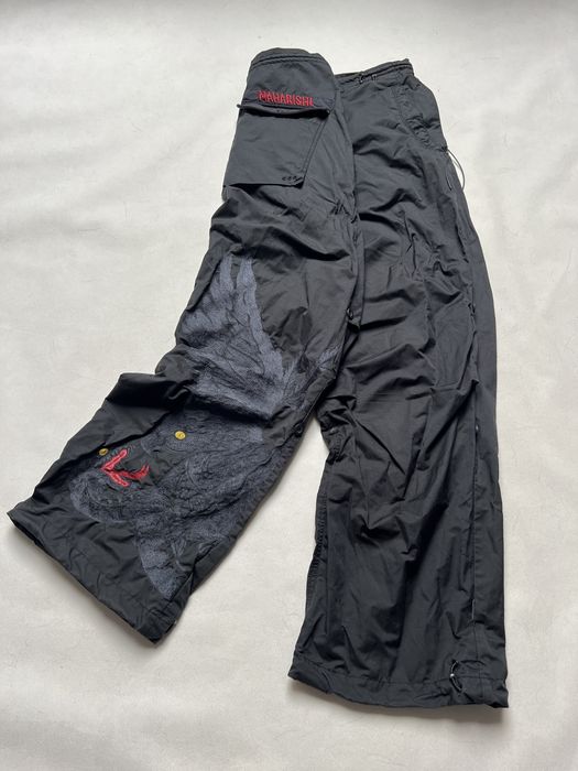 Maharishi cargo pants wide dragon trousers snopants baggy