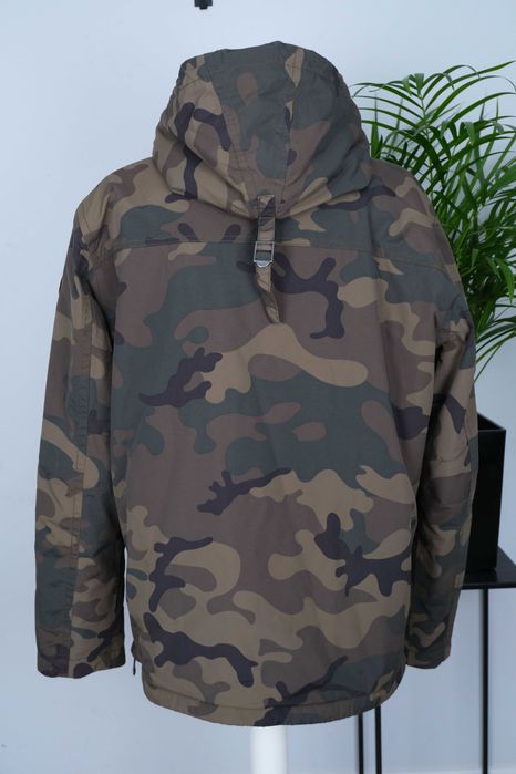 Napapijri kangurka anorak męska na polarze  r XL