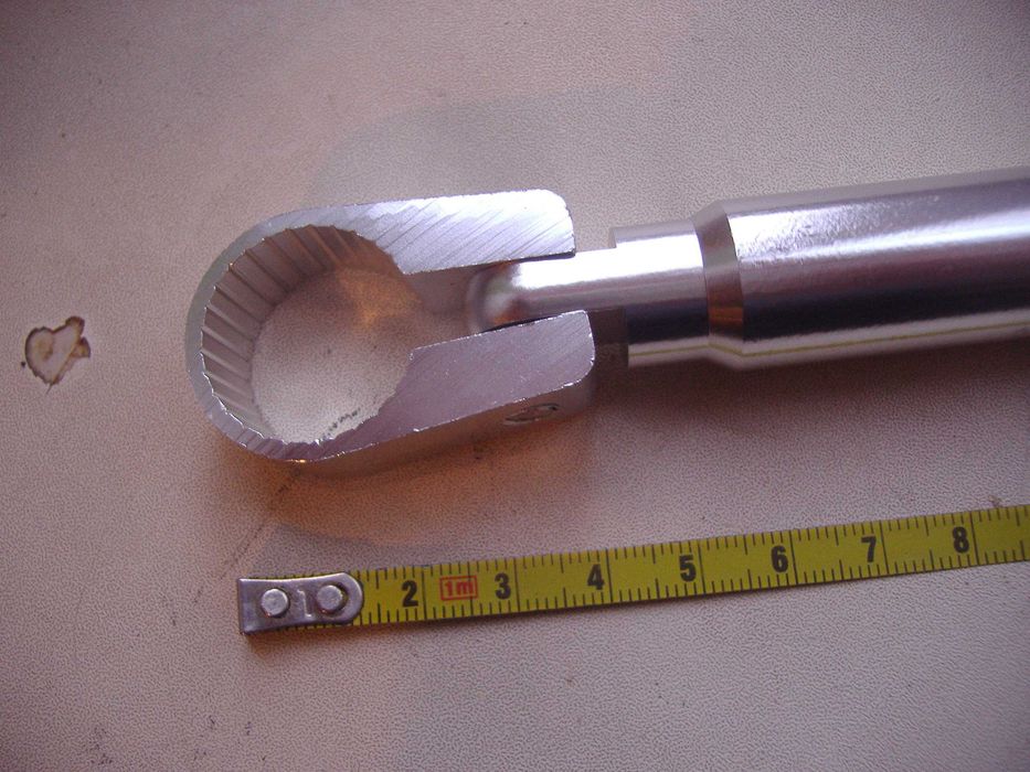 Распорка руля алюминиевая на велосипед самокат скутер (длина 30см)