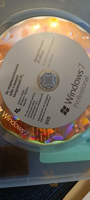 Oryginalny Windows 7 Professional