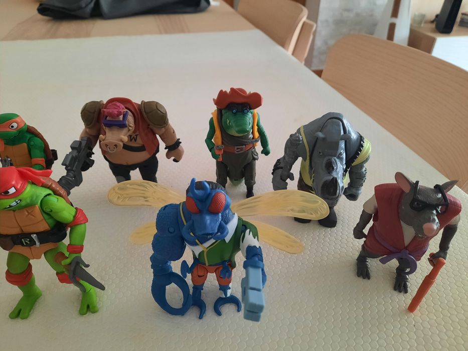 Coleção bonecos originais tartarugas ninja