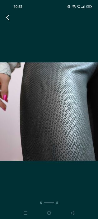 Spodnie legginsy Zara rozmiar M