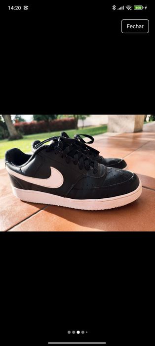 Sapatilhas Nike Court Vision 43 Usadas 1 vez