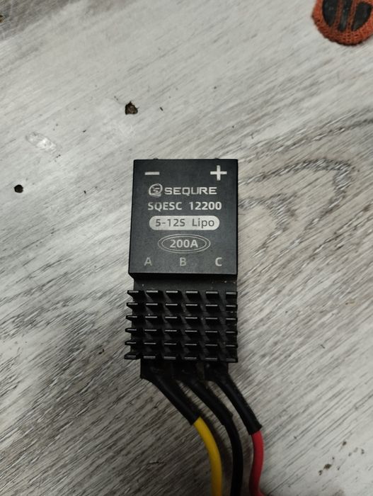 SEQURE SQESC 12200 - ESC контролер 5-12S 200A
