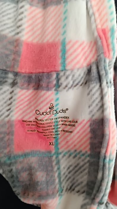 Komin szal Cuddl Duds roz XL