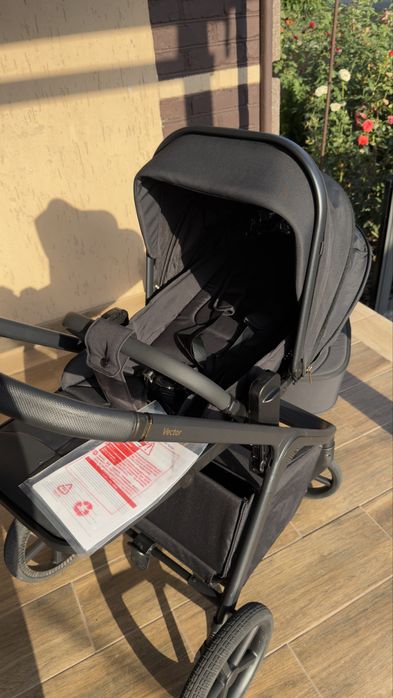 Універсальна коляска 2в1 CARRELLO Vector CRL-6551 Shadow Black