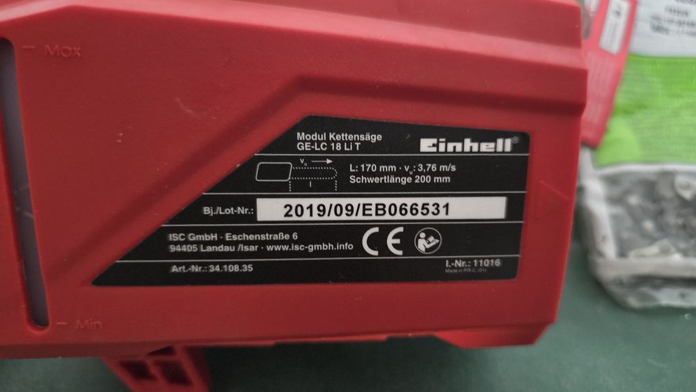 Lâmina para corta sebes einhell