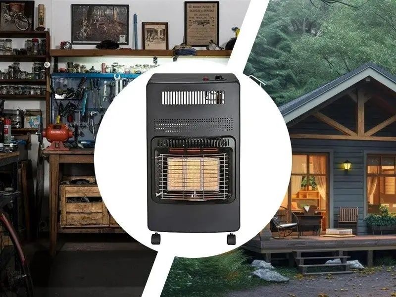 Газовый автономный обогреватель 4,2 кВт + редуктор и шлан